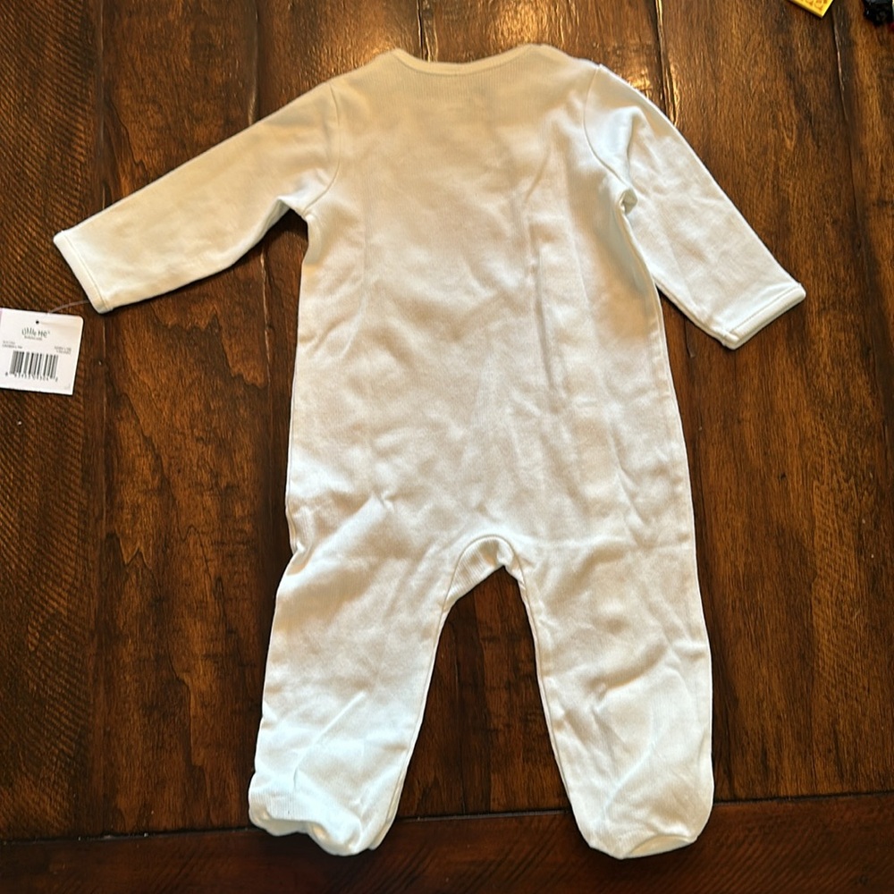 NWT Button Up Footie Pajamas - Picture 4 of 4